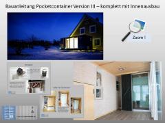 Bauanleitung - Bauplan Design Wohnung im Seecontainer III