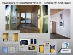 Bauanleitung - Bauplan Design Wohnung im Seecontainer III