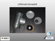Lüftereinheit ebm Papst rer 101 - komplett - Luftkollektor S-Line